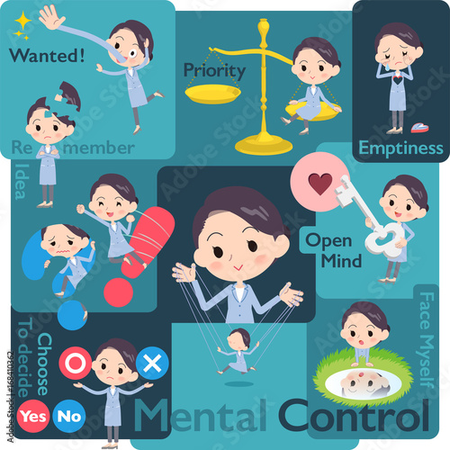 White coat women_Mental & volition