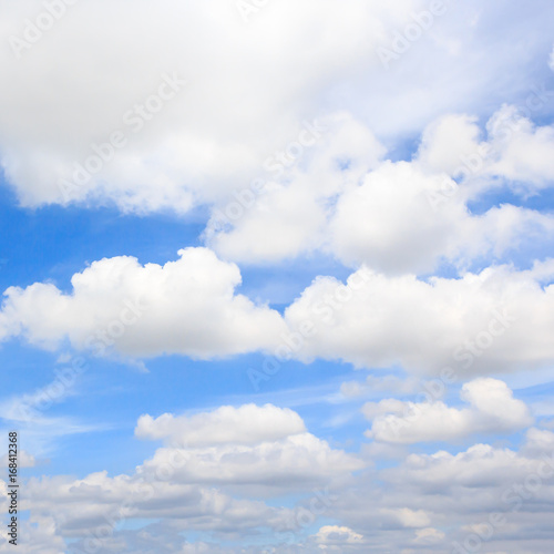 Clouds with blue sky background. © ParinPIX