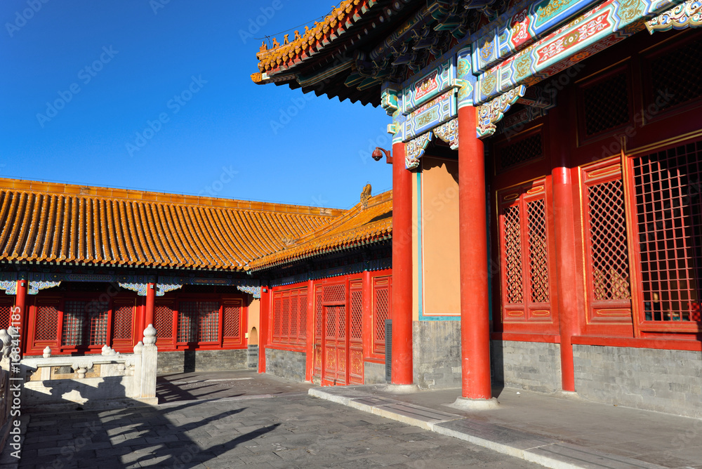 The forbidden city in Beijing,China.
