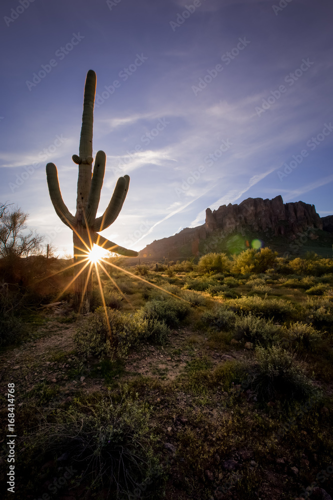 Superstition Mountains Sunrise