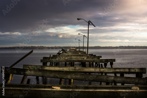 Damaged Pier photo