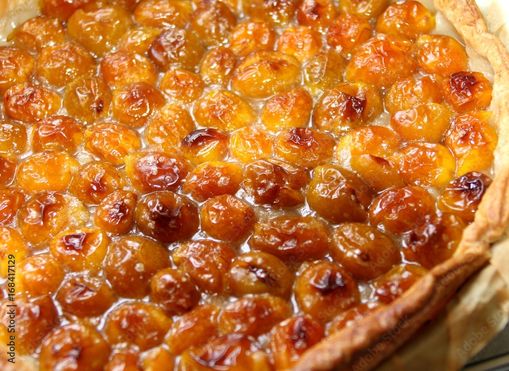 tarte aux mirabelles fait maison