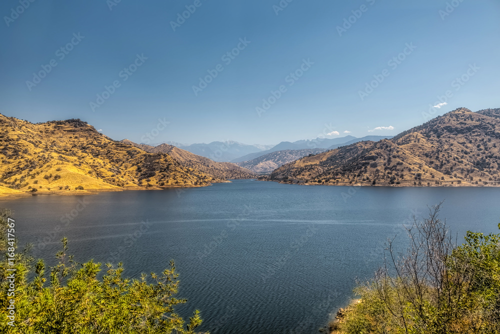 Lake Kaweah to Sequoia National Park.