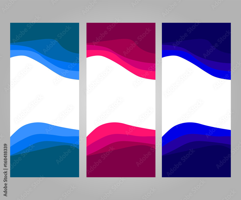 Obraz premium Roll-up banner template 