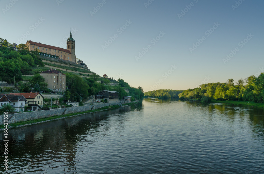 Melnik with Labe river, Czech Republic