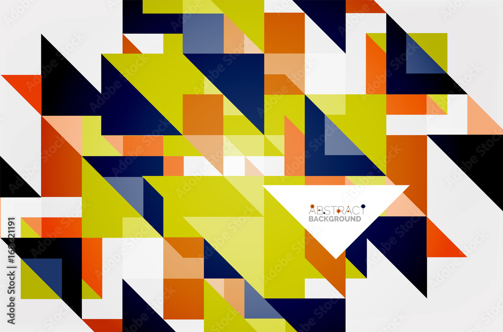 Triangle pattern design background Triangle pattern design background