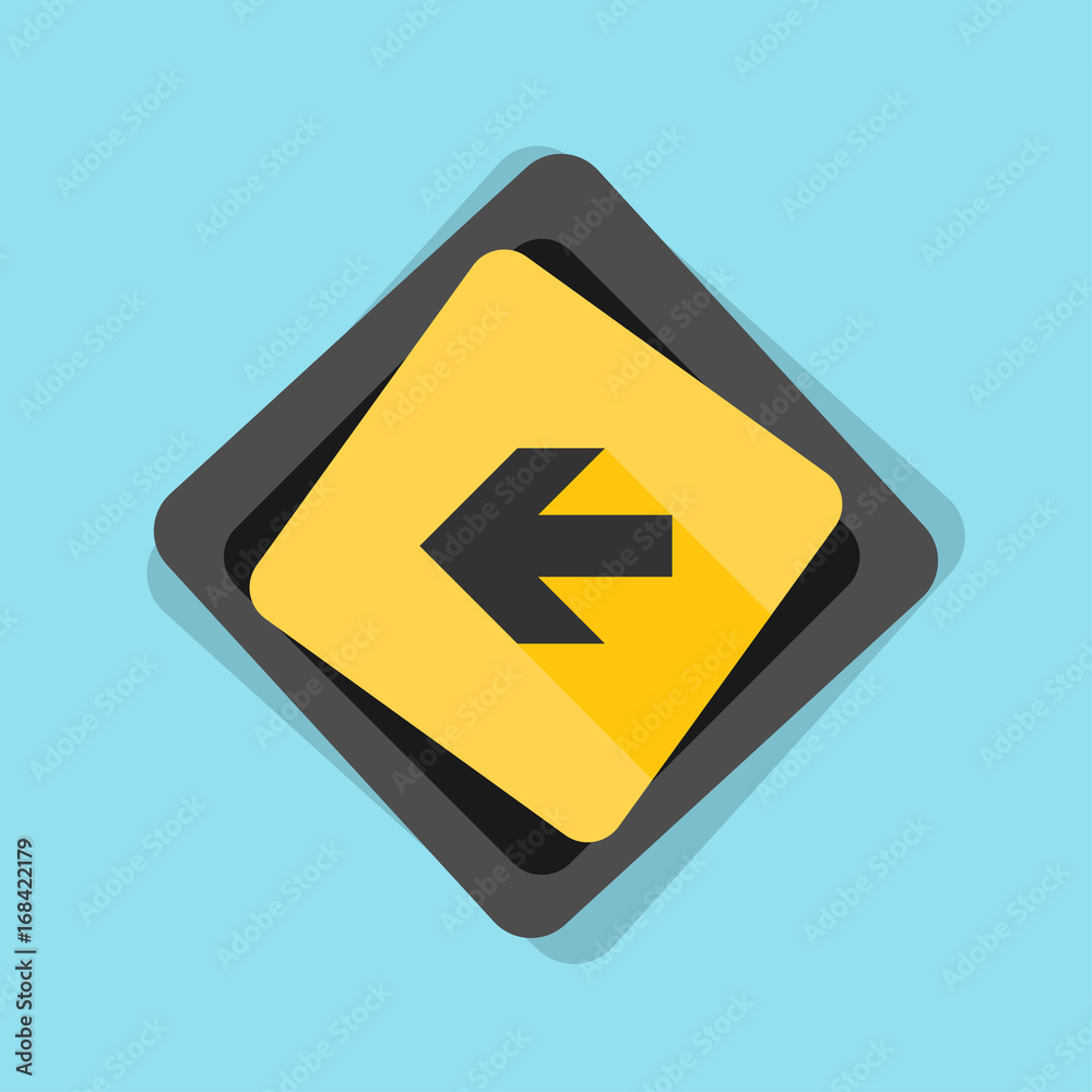 Left Arrow Sign illustration Left Arrow Sign illustration