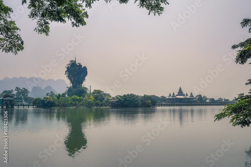 Kyauk Kalat Pagoda; Mawlamyine, Mon state, Myanmar
