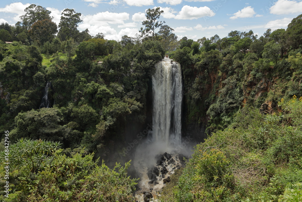 Fototapeta premium Die Thomsen Wasserfälle in Kenia 