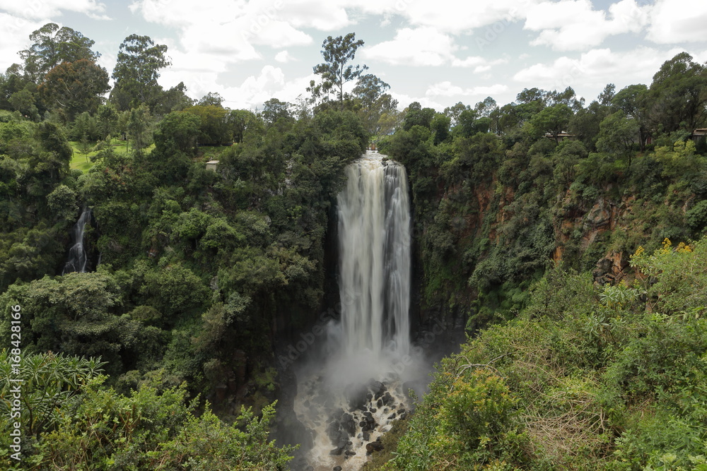 Fototapeta premium Die Thomsen Wasserfälle in Kenia
