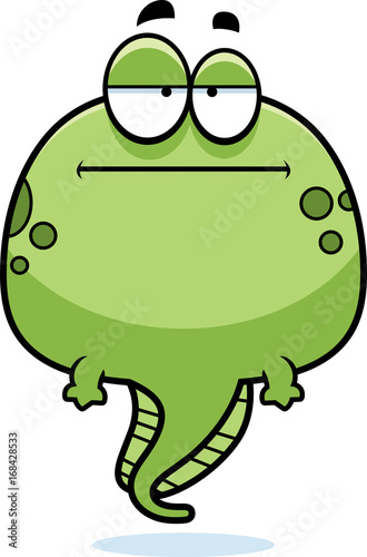 Bored Cartoon Tadpole