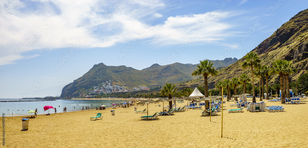 Fototapeta premium Beach Teresitas, Tenerife