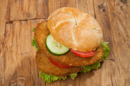 Schnitzelsemmel