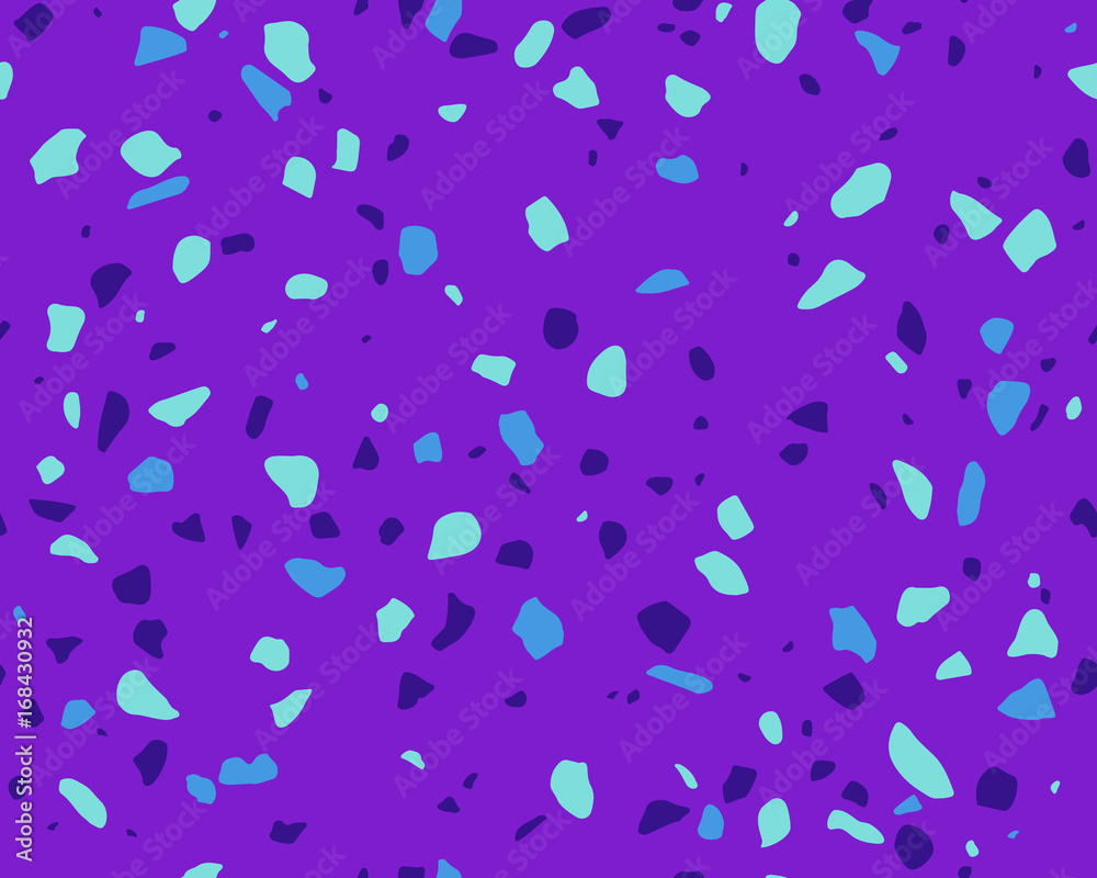 Terrazzo Pattern. Endless Background. Terrazzo Pattern. Endless Background.