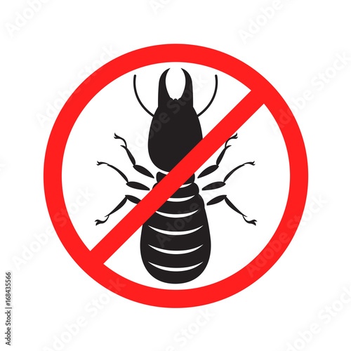graphic anti termite, vector