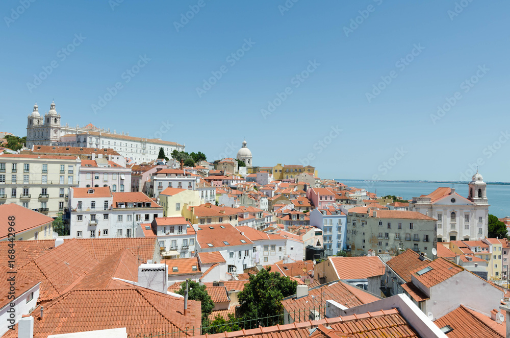 Vue de la ville de Lisbonne
