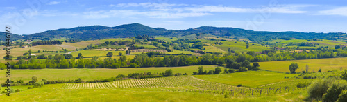 Toskana-Panorama  im Chianti-Gebiet   
