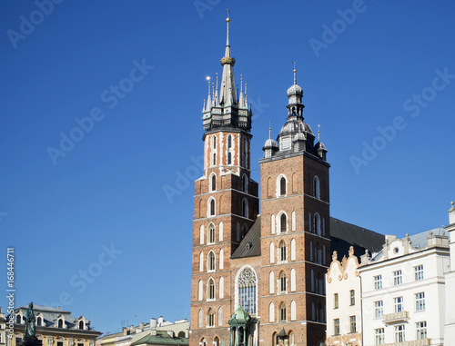 Krakow old town. Poland