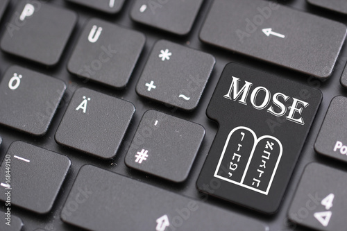 Mose Zeichen auf Tastatur