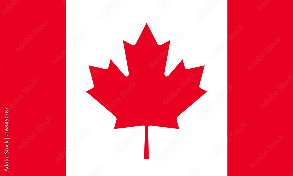 Fototapeta premium Flaga Kanady