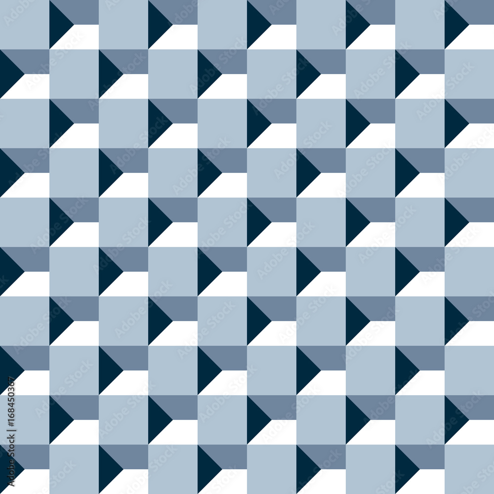 Seamless 3d tumbling block pattern Seamless 3d tumbling block pattern