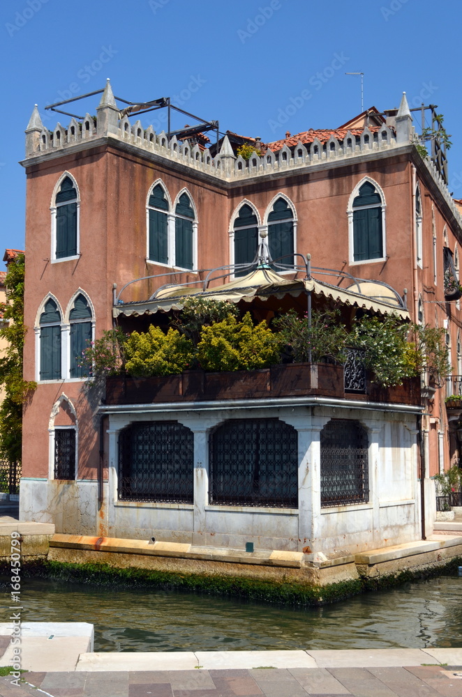 Naklejka premium Malerisches Haus in Venedig