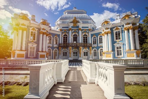 palace hermitage in pushkin russia photo