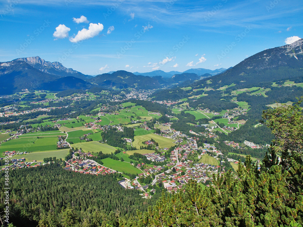 Grünstein-Klettersteig am Königsee, Schönau am Königssee, Berchtesgaden, Bayern, Deutschland