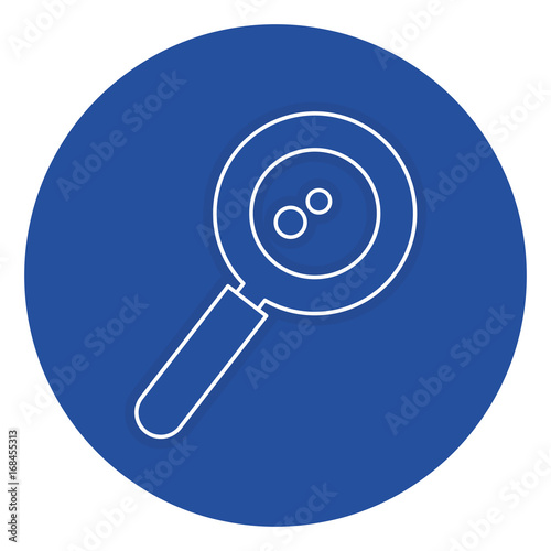 search magnifying glass icon vector illustration design