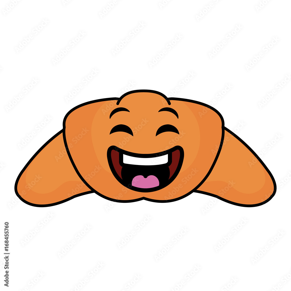 delicious croissant bread kawaii character vector illustration design delicious croissant bread kawaii character vector illustration design