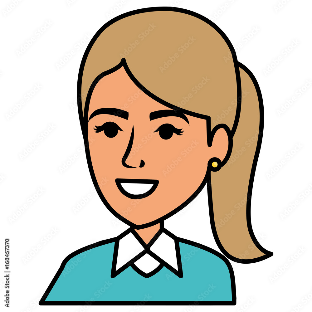 beautiful businesswoman avatar character vector illustration design beautiful businesswoman avatar character vector illustration design