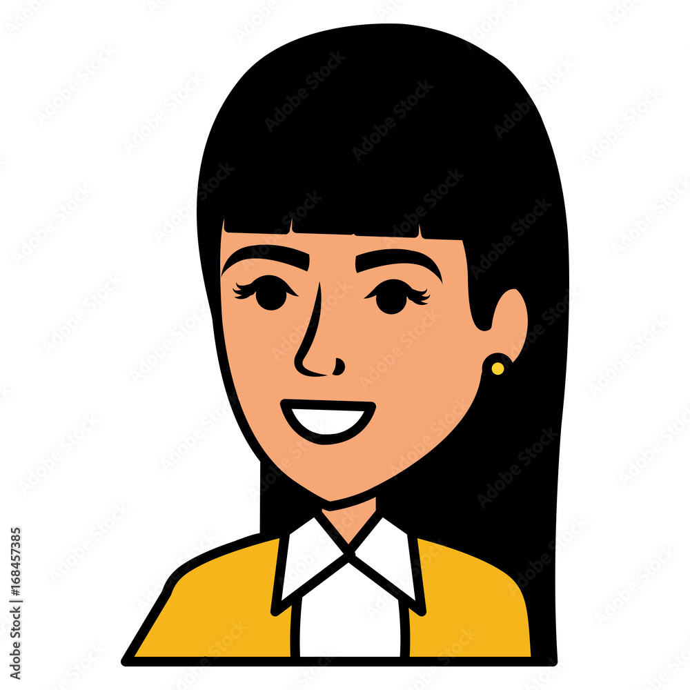 beautiful businesswoman avatar character vector illustration design beautiful businesswoman avatar character vector illustration design