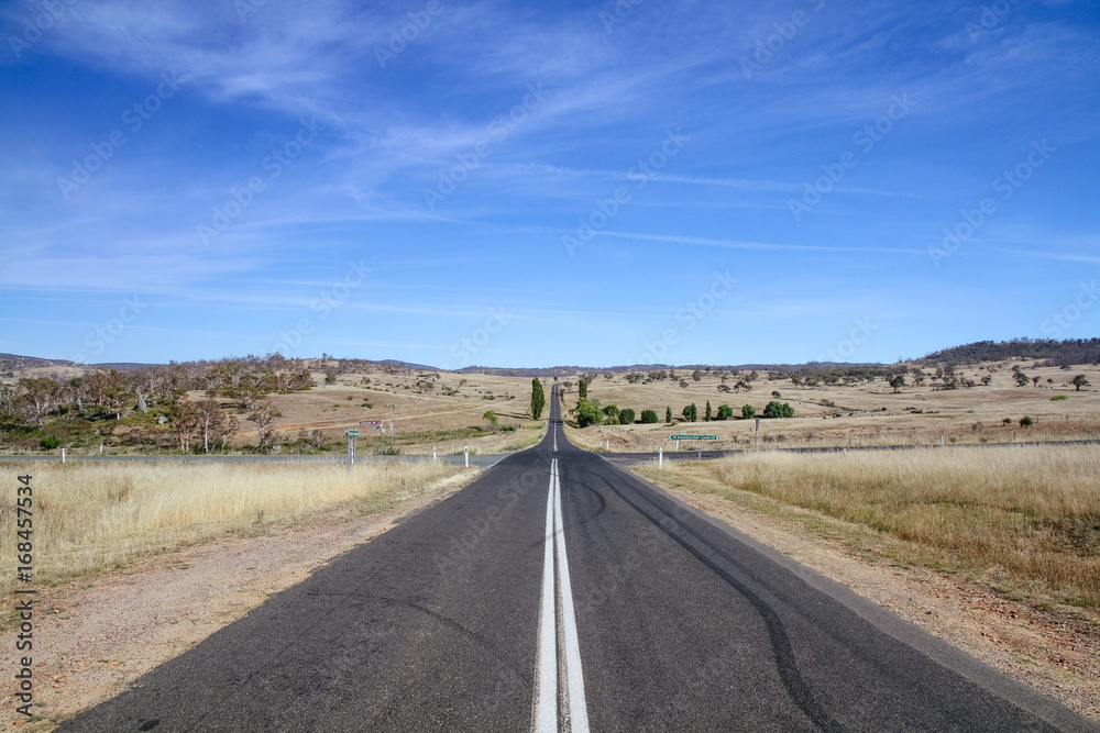 Countryside intersection