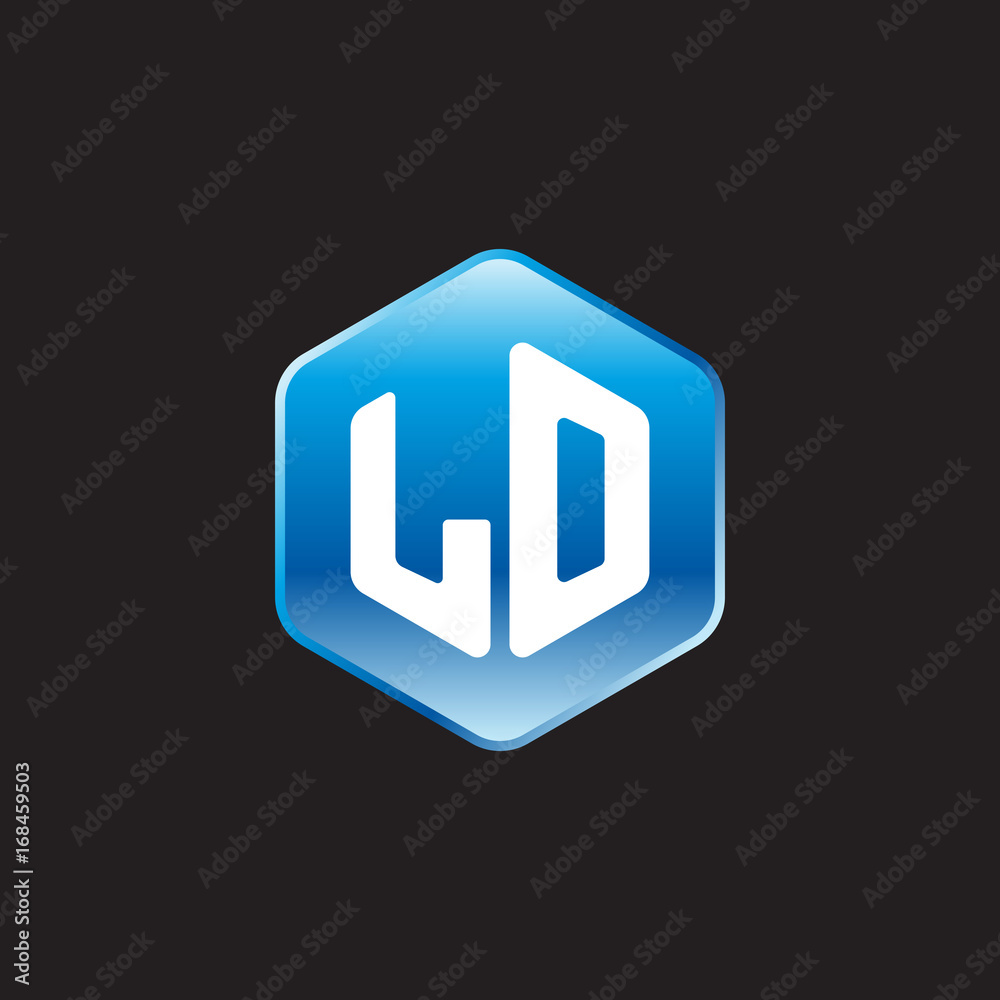 Initial letter LO, modern glossy hexagon logo, gradient blue color on black background
Initial letter LO, modern glossy hexagon logo, gradient blue color on black background