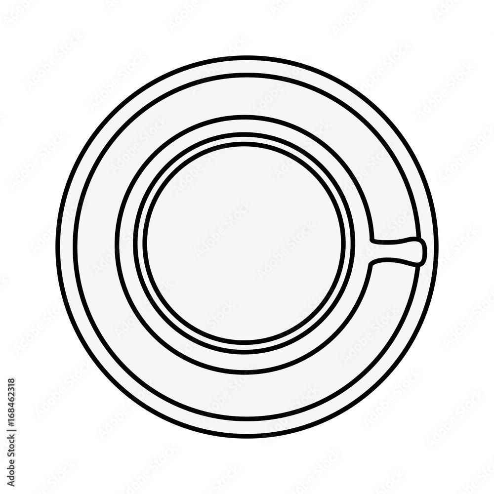 coffee mug icon over white background vector illustration coffee mug icon over white background vector illustration