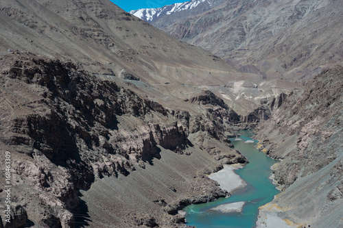 Indus river in Hemis national park, Leh Ladakh, India © jumpscape
