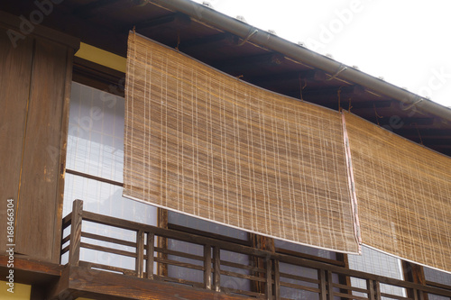 Windows of Japanese traditional style house called 