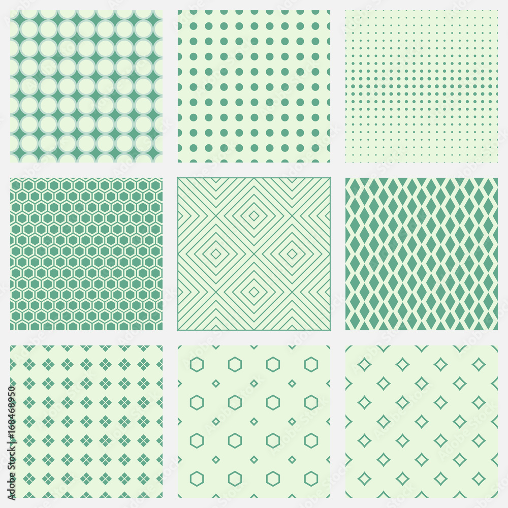 Set of seamless pattern Set of seamless pattern