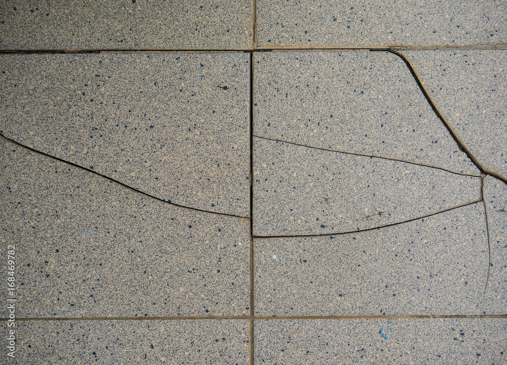 Obraz premium Cracked floor
