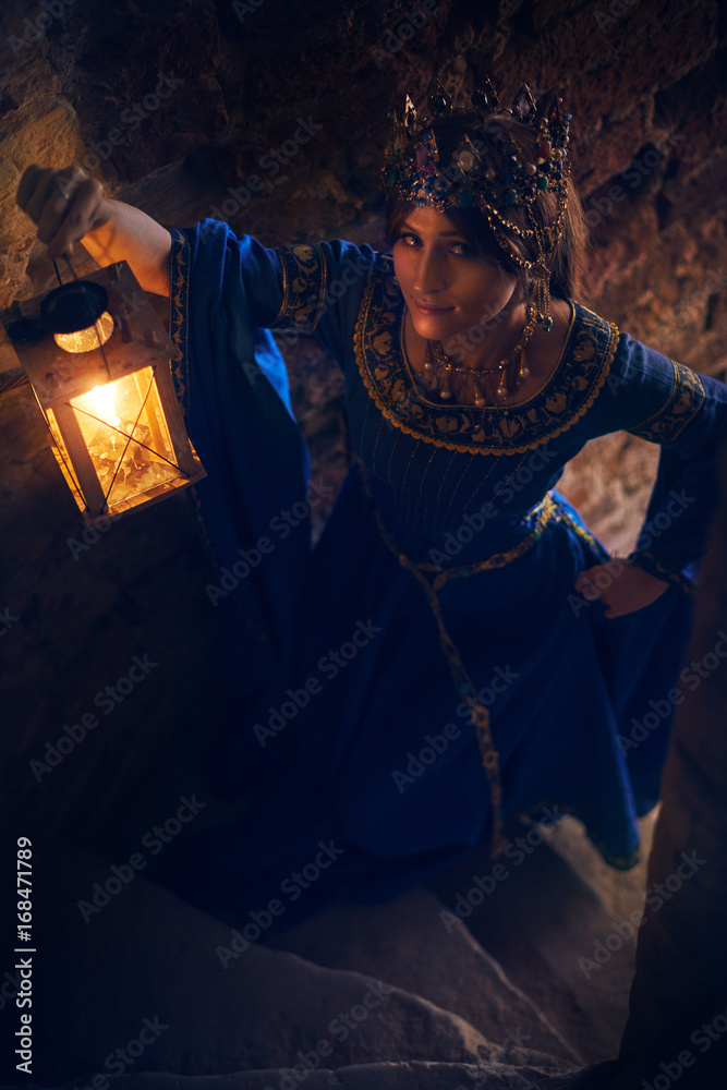 Beautiful Eleanor of Aquitaine, duchess and queen of England and France on High Middle Ages. Mother of Richard the Lionheart. Beautiful Eleanor of Aquitaine, duchess and queen of England and France on High Middle Ages. Mother of Richard the Lionheart.