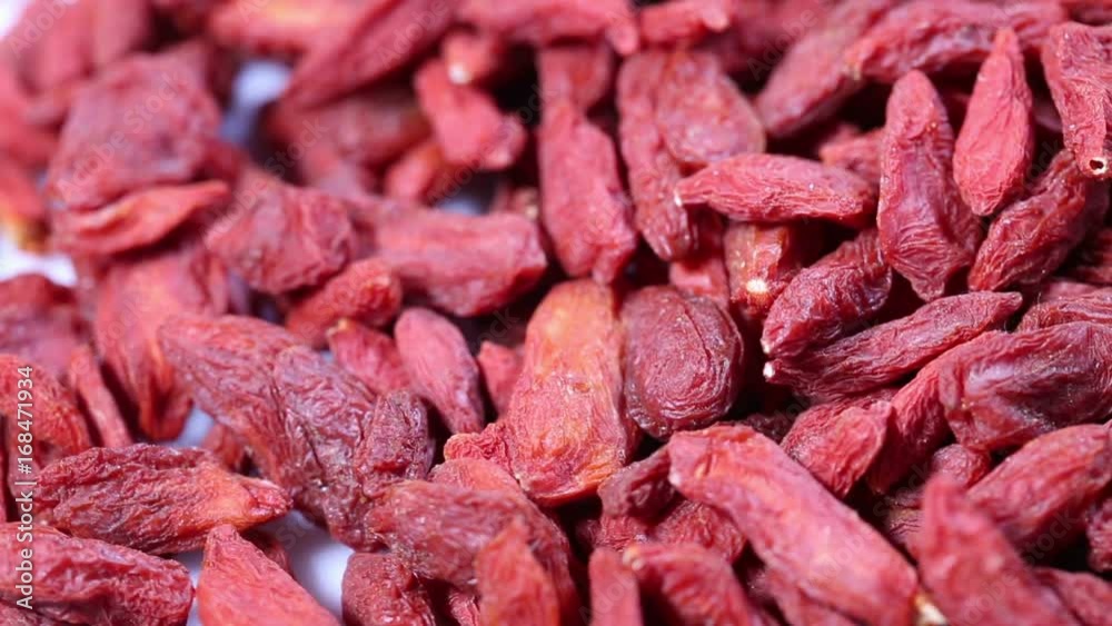 Healthy eating and diet concept - dried goji berries. Healthy eating and diet concept - dried goji berries.