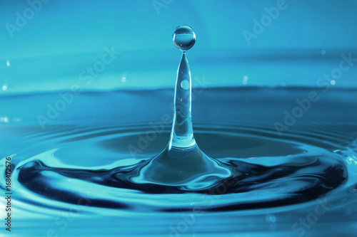 Water droplet as wallpaper / Water is a transparent and nearly colorless chemical substance that is the main constituent of Earth's streams, lakes, and oceans, and the fluids of most living