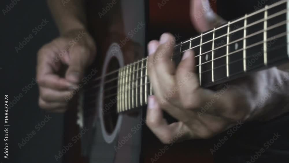 Man playing guitar Man playing guitar