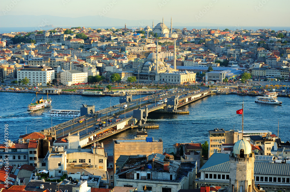 Istanbul scenery in Turkey