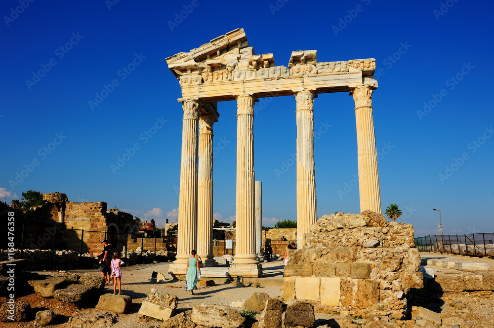 Temple of Apollo in Side,Turkey.