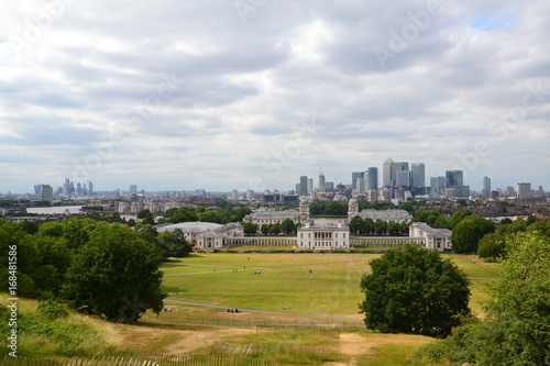 London - panorama from Greenwich