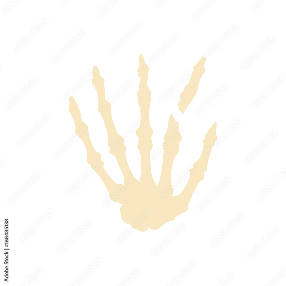 Broken Bones Human Body flat Icon finger Broken Bones Human Body flat Icon finger