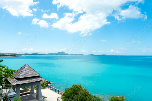 Koh Samui, Thailand, Tropical sea viewpoint in the island. © AePatt Journey