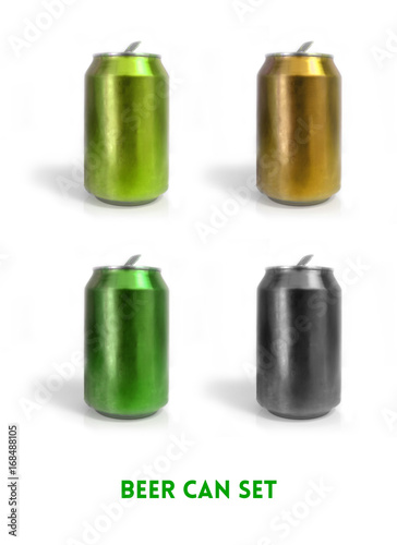 Aluminum Beer Can Set