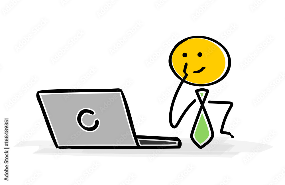 Strichmännchen Laptop Probleme Strichmännchen Laptop Probleme